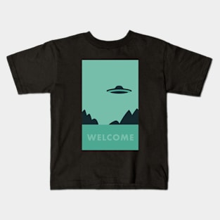 Welcome UFO Kids T-Shirt